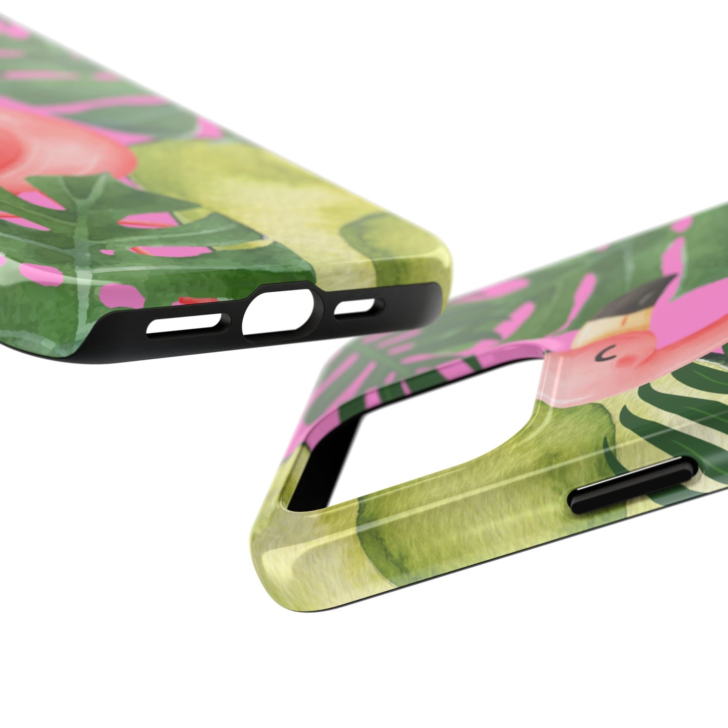Tropical Flamingo, Cute, Summer Vibes Tough Phone Case