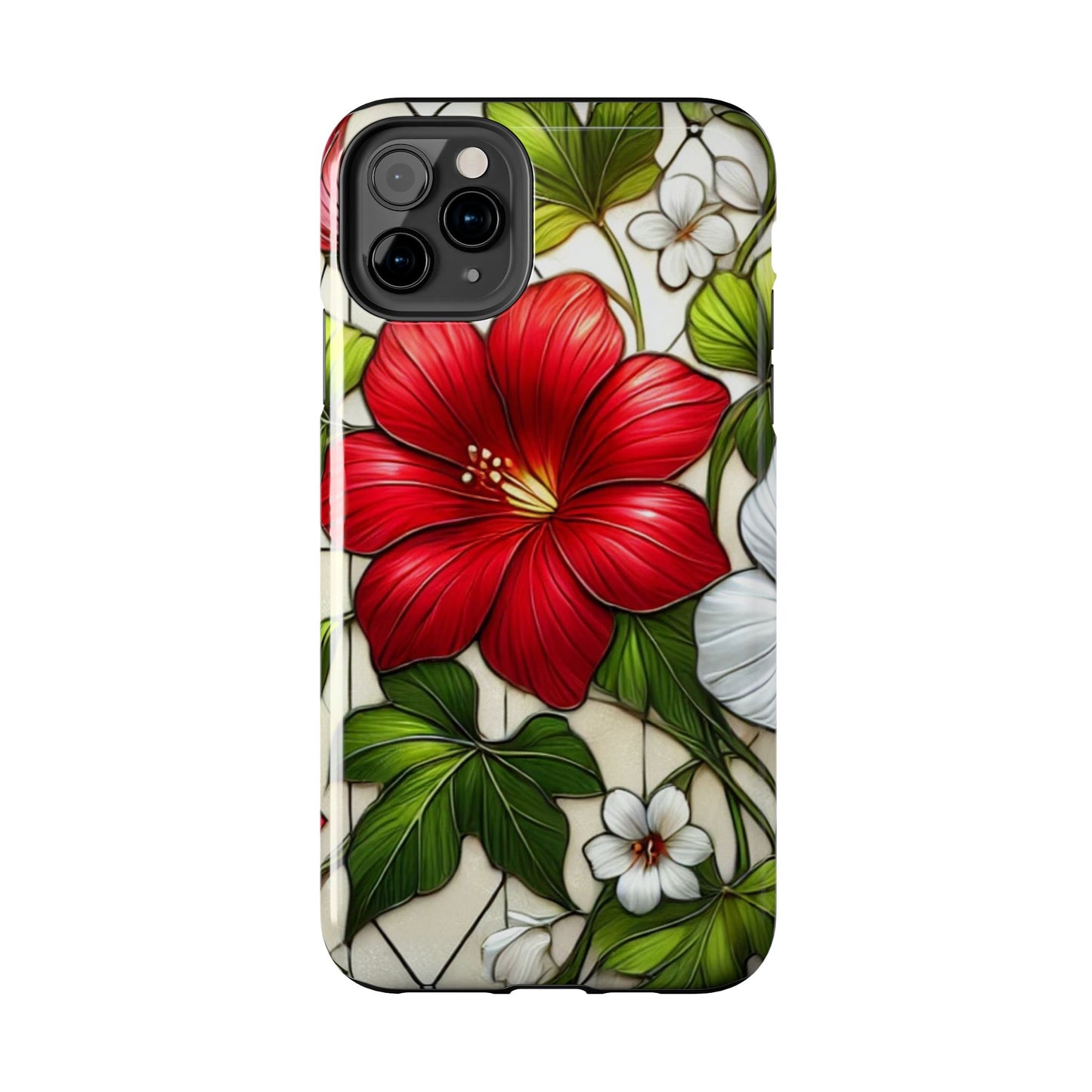 Tough Phone Case with Vibrant Floral Design - Perfect Gift for Nature Lovers