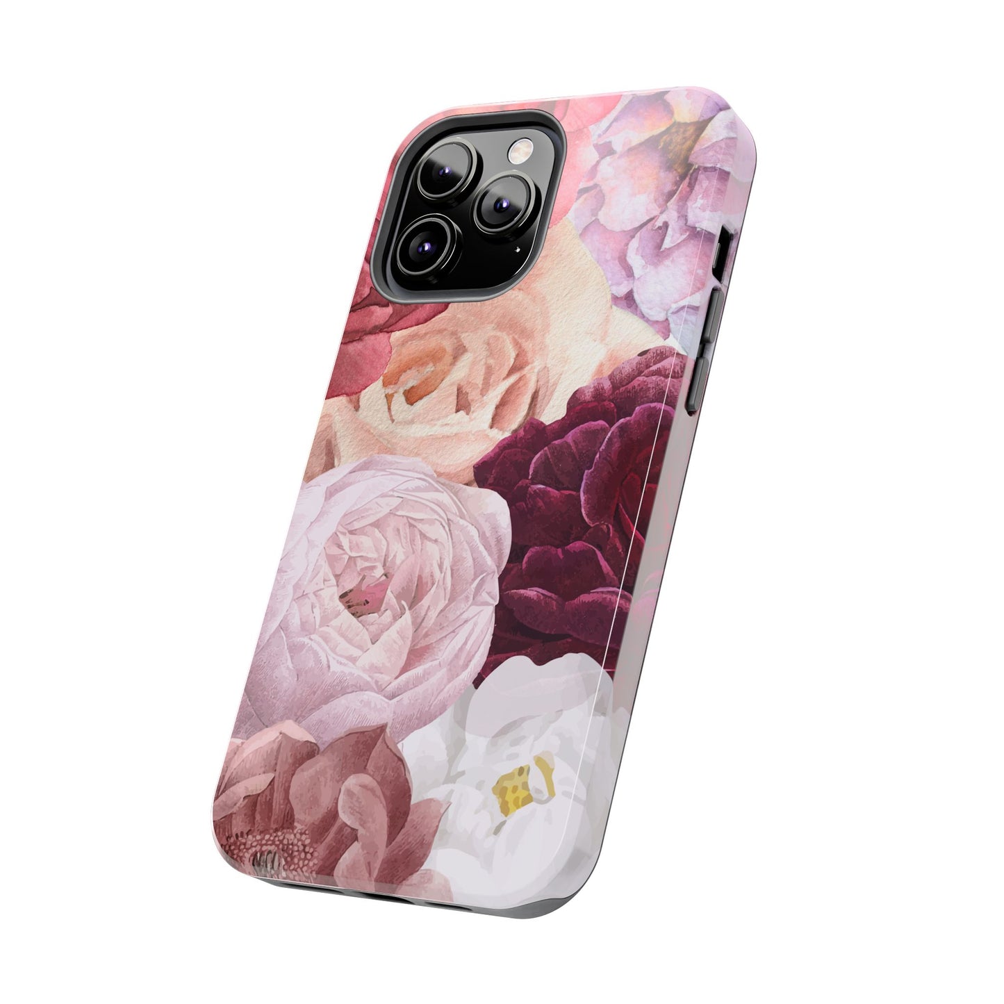 Elegant Protection for Every Occasion Floral Tough Phone Case