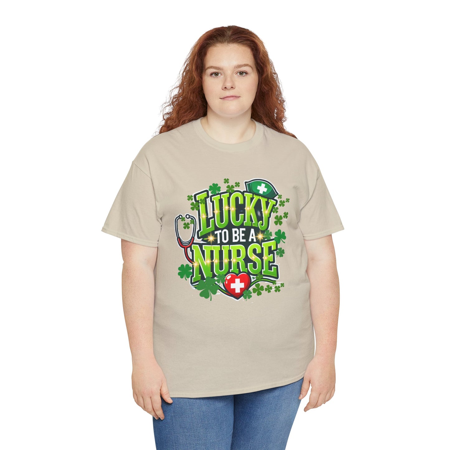 Lucky to be a Nurse Tee, St. Patrick's Day Gifts, Healthcare Appreciation,