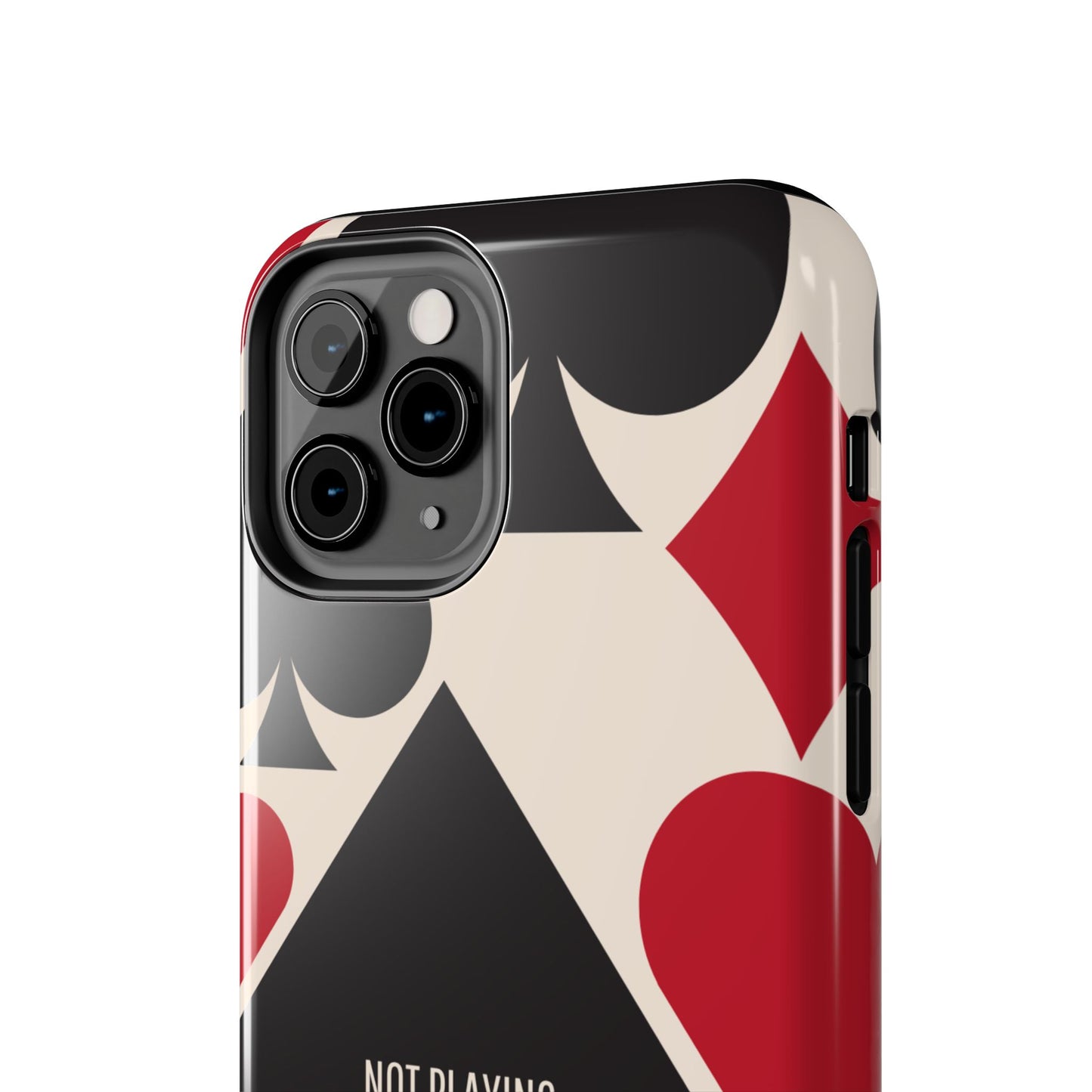Bold Playing Card Tough Phone Case - Not Playing by the Rules