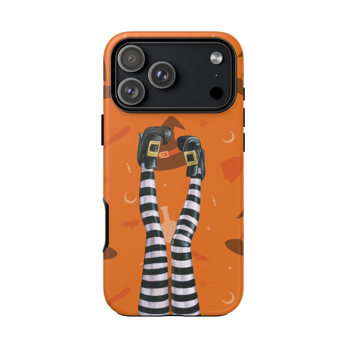 Halloween Phone Case, Spooky Design, Witch Legs for Iphone