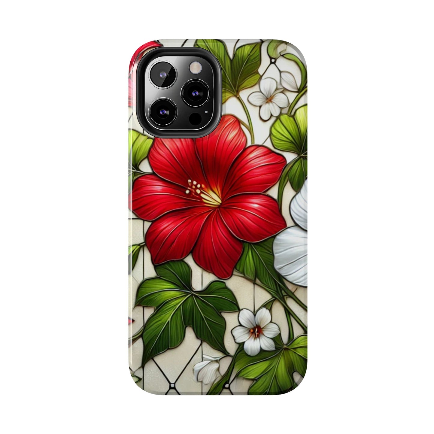 Tough Phone Case with Vibrant Floral Design - Perfect Gift for Nature Lovers