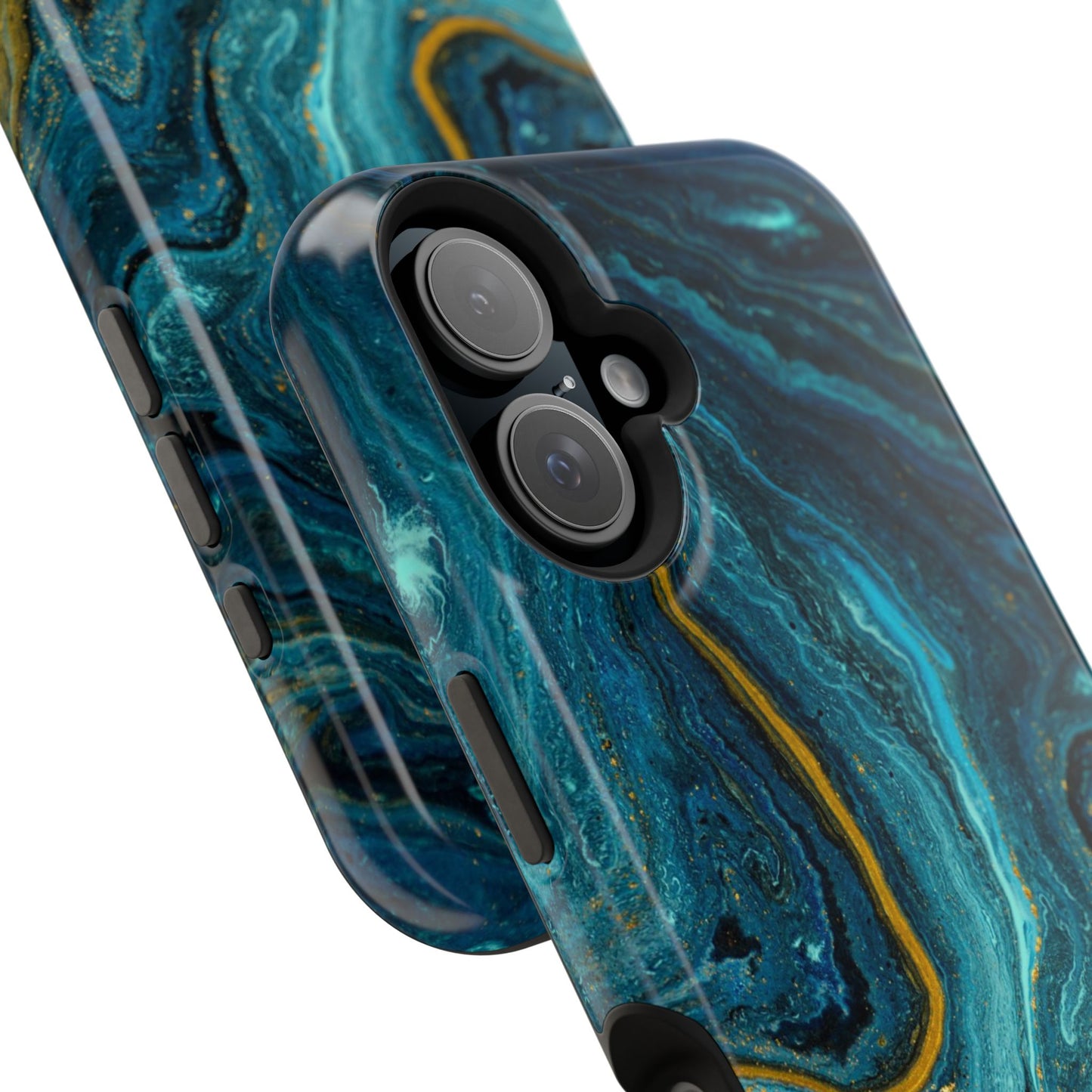 Marble Print MAGNETIC, Unique Tough Phone Case