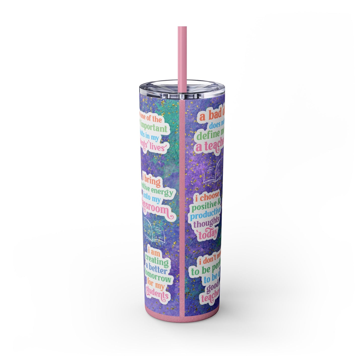Teacher Daily Affirmation 20 oz Tumbler - Motivational