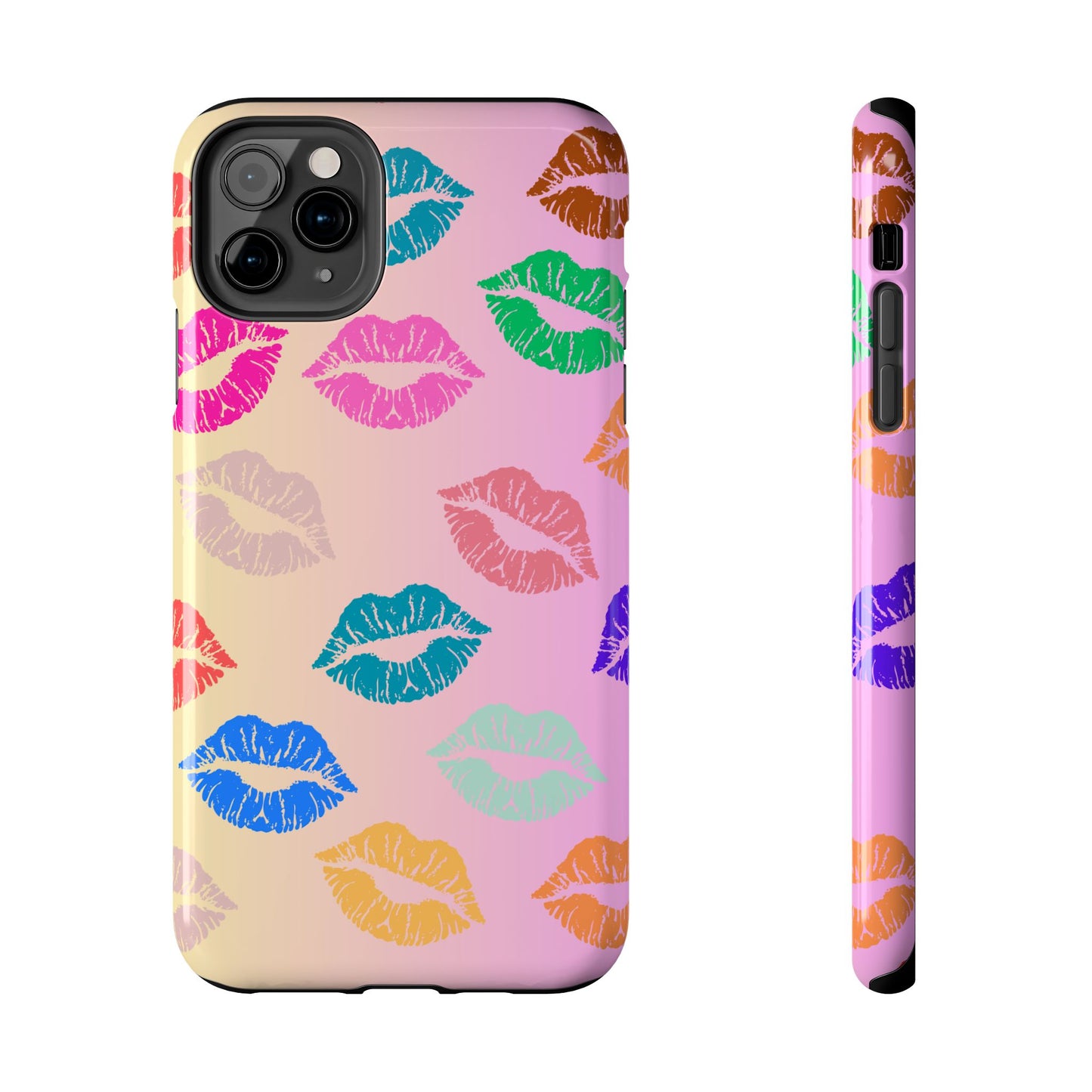 Kiss Print Tough Phone Cases Cute, Durable for Iphone