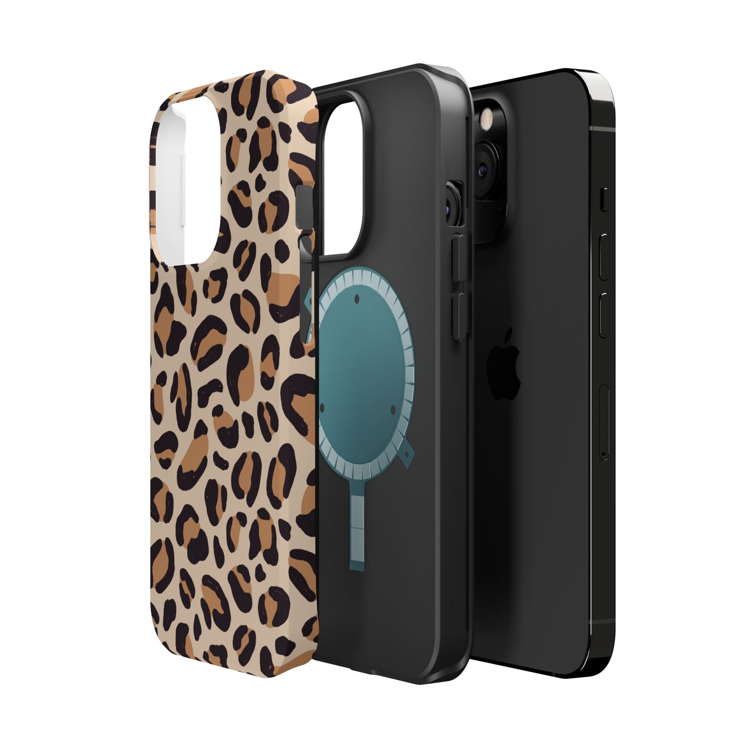 Stylish Leopard Trendy MAGNETIC Phone Case for Iphone