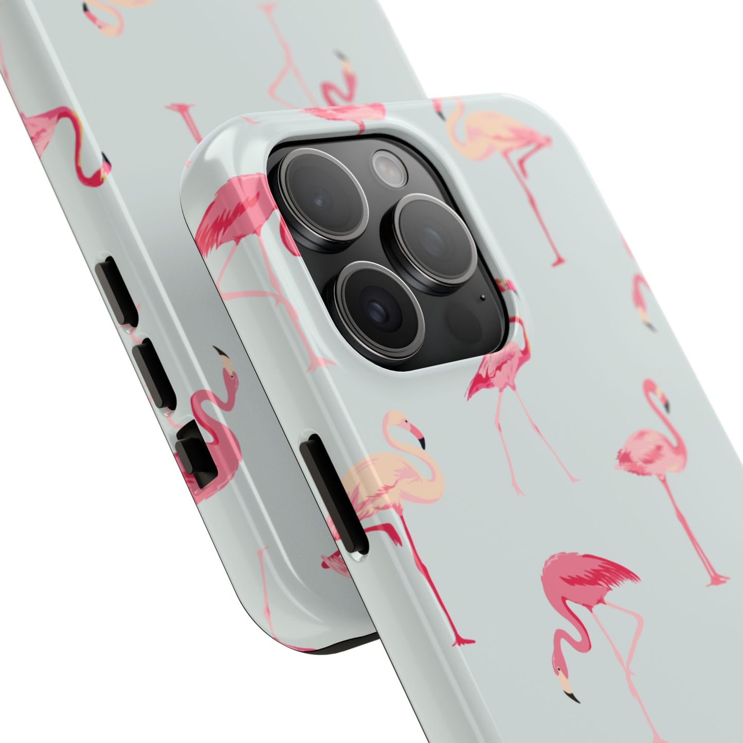 Stylish Tropical, Summer Vibes Flamingo Phone Case for Iphone