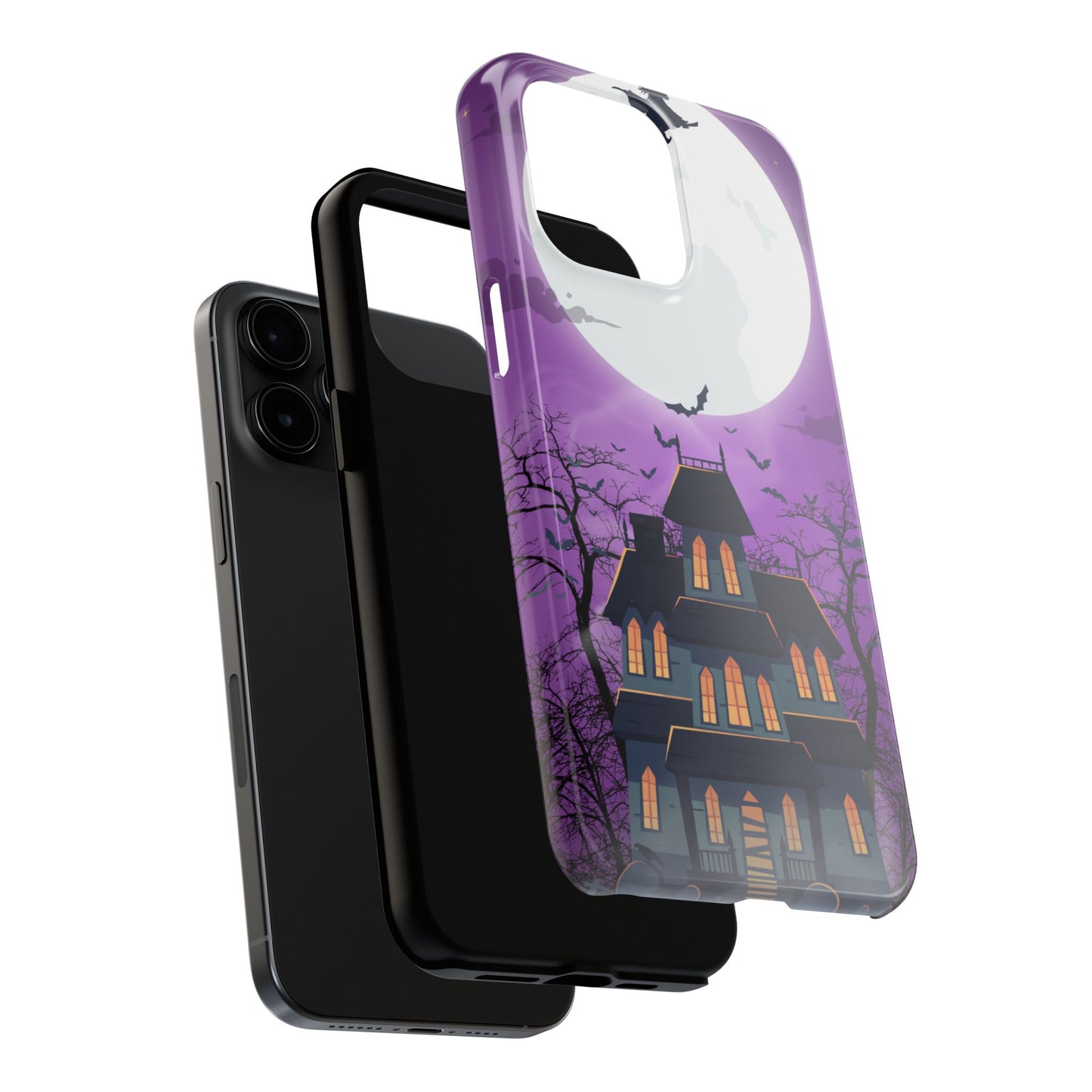 Halloween Haunted, Spooky House, Witchy Vibe Phone Case for Iphone