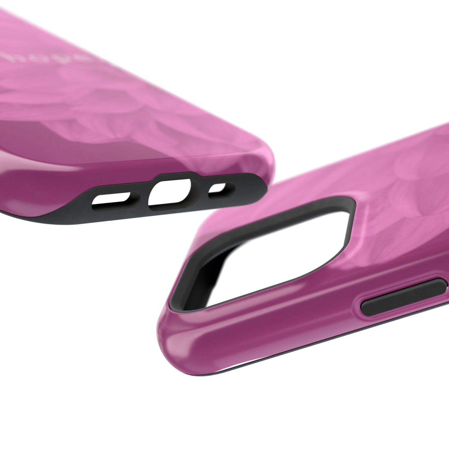 Hopeful, Inspirational Pink Flower Design Phone Case