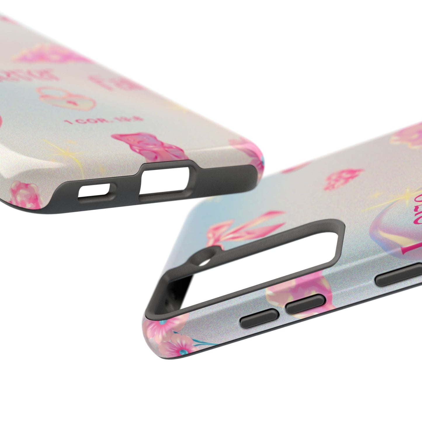Love Never Fails Bible Verse Tough Phone Case