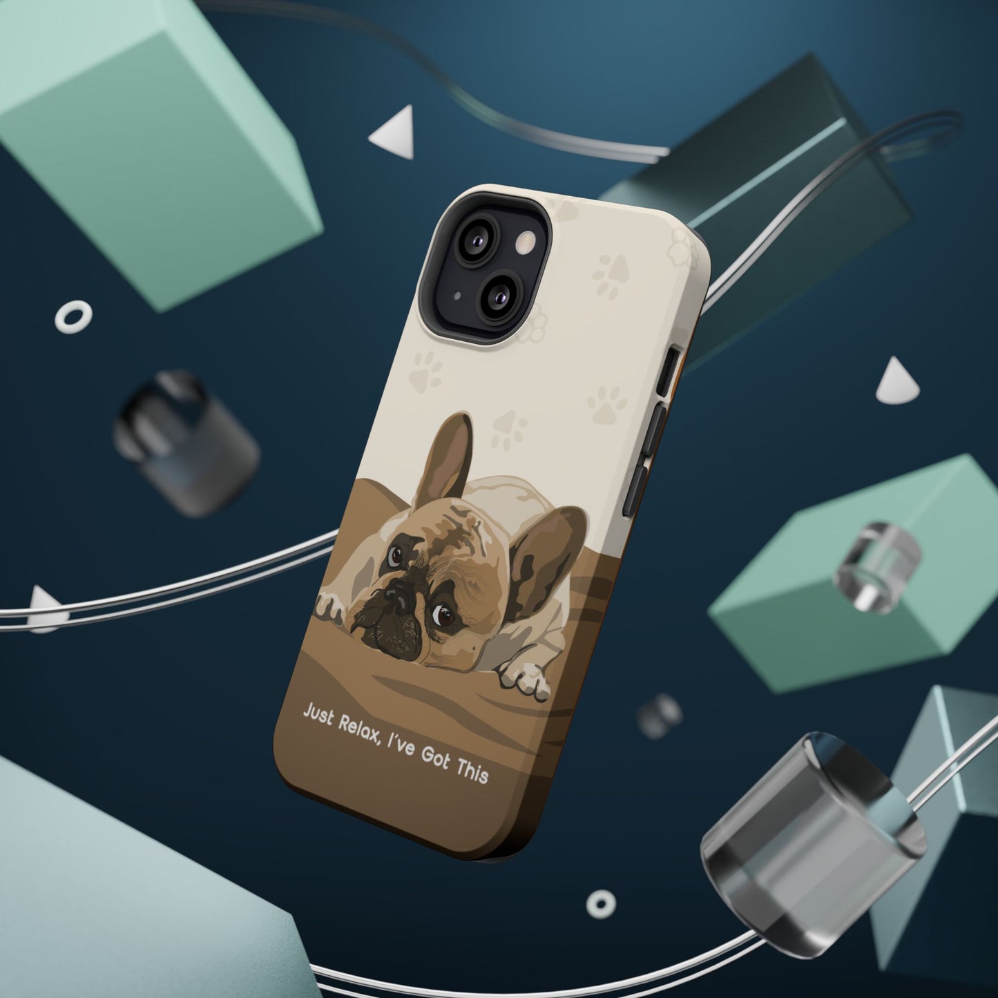Cute Dog Tough MAGNETIC Phone Case - Just Relax, I’ve Got This