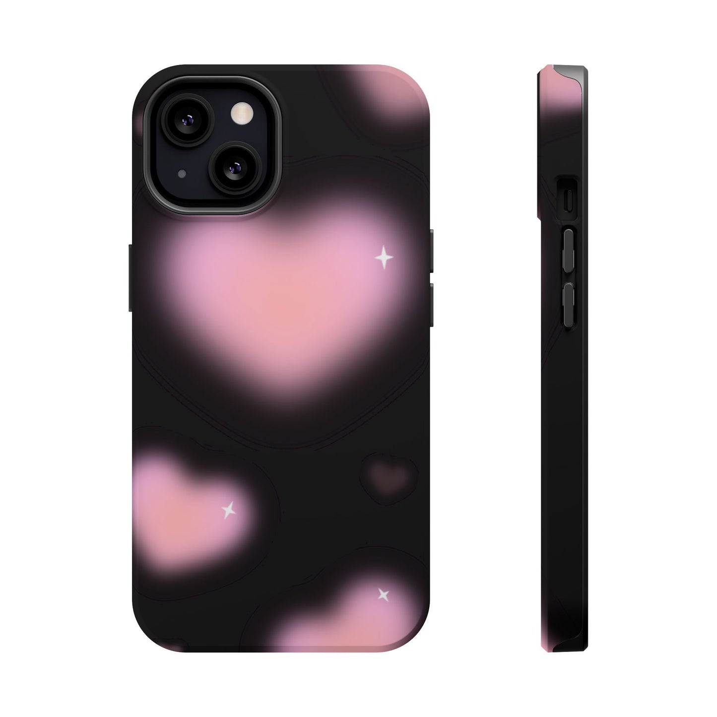 Romantic Pink Heart Pattern MAGNETIC Phone Case