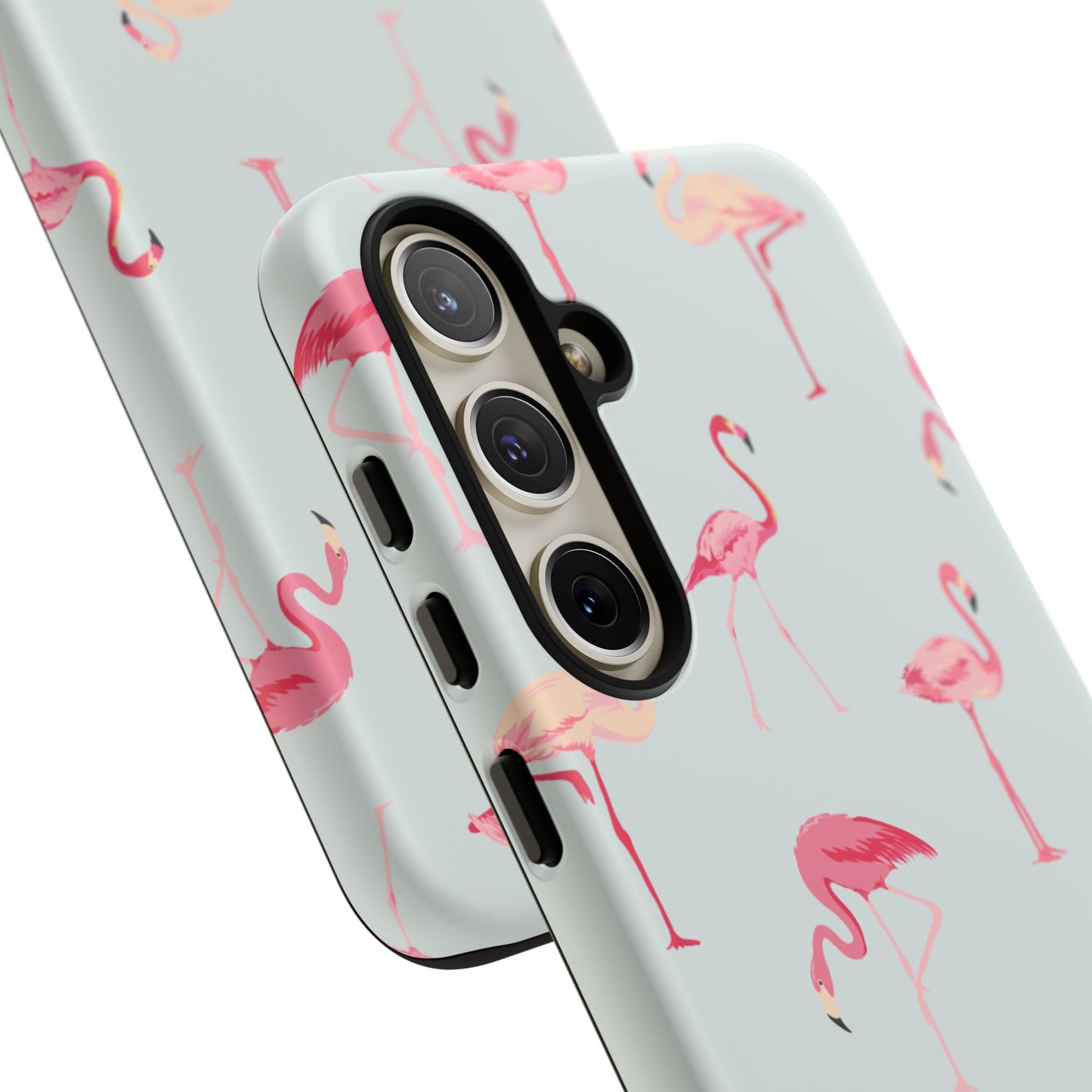 Stylish Flamingo, Summer Vibes Tough Phone Case for Samsung