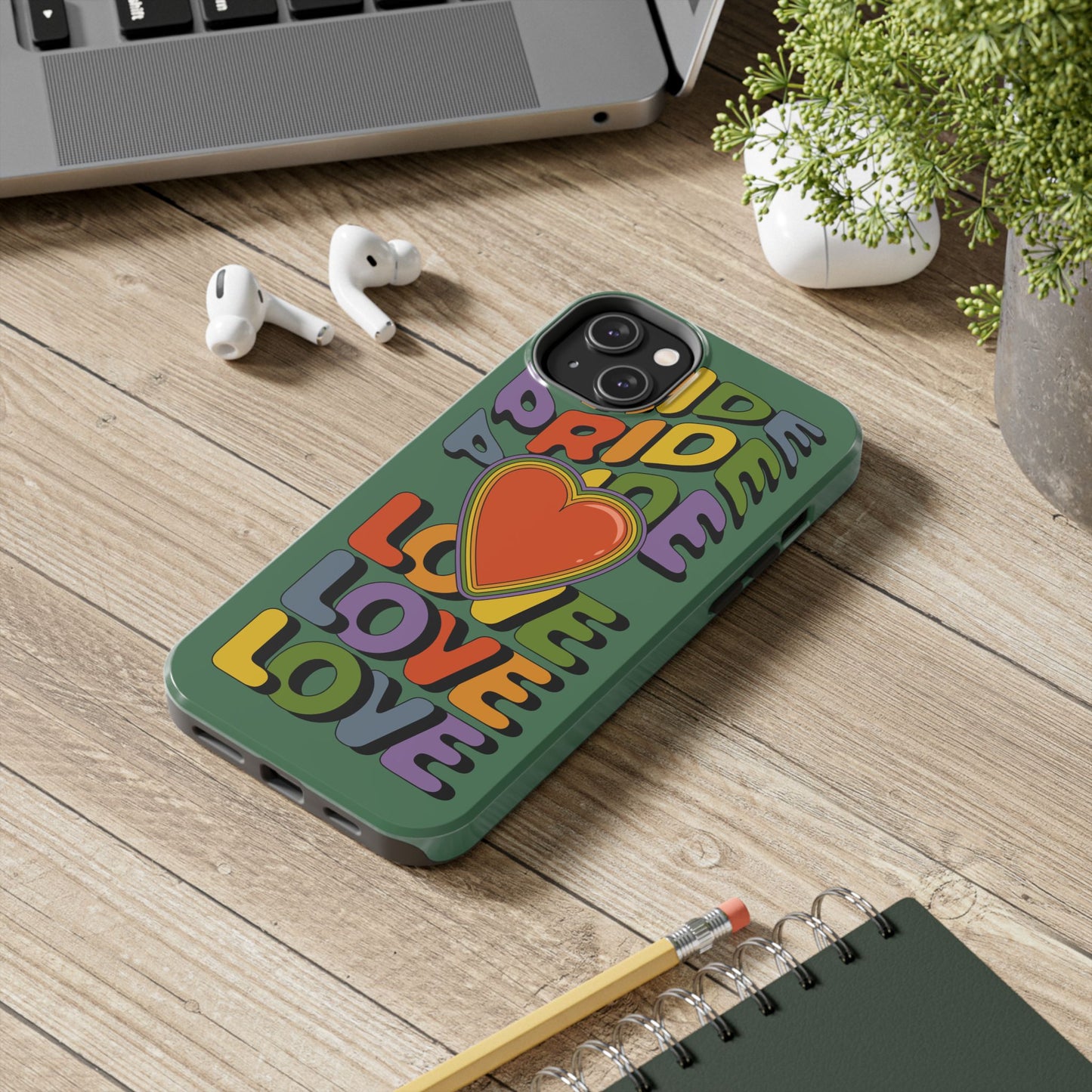 Pride Love - LGBTQ+ Support Tough Phone Case