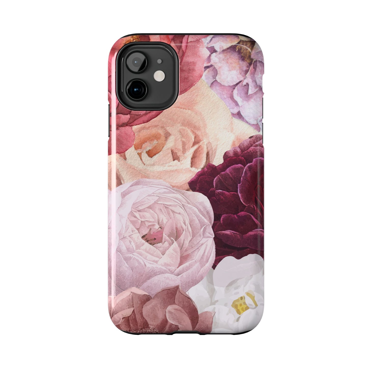Elegant Protection for Every Occasion Floral Tough Phone Case