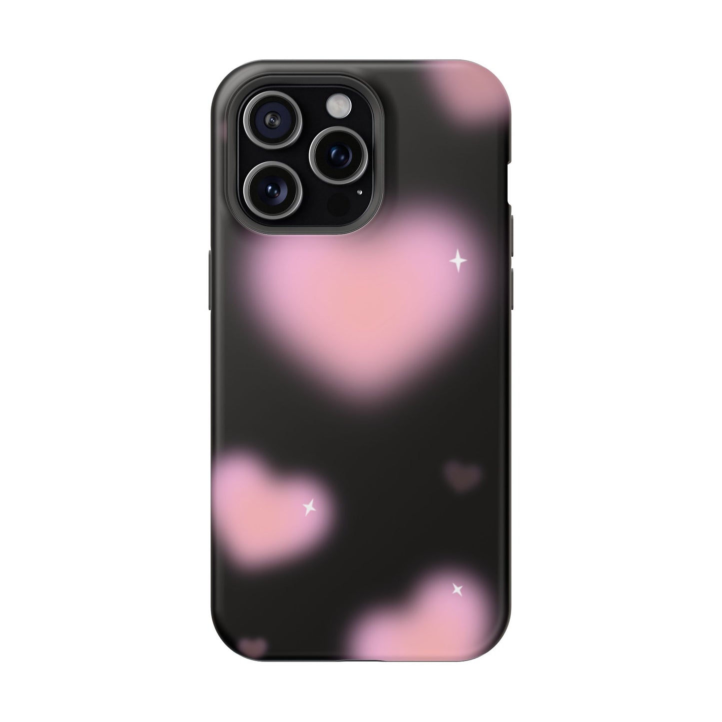 Romantic Pink Heart Pattern MAGNETIC Phone Case
