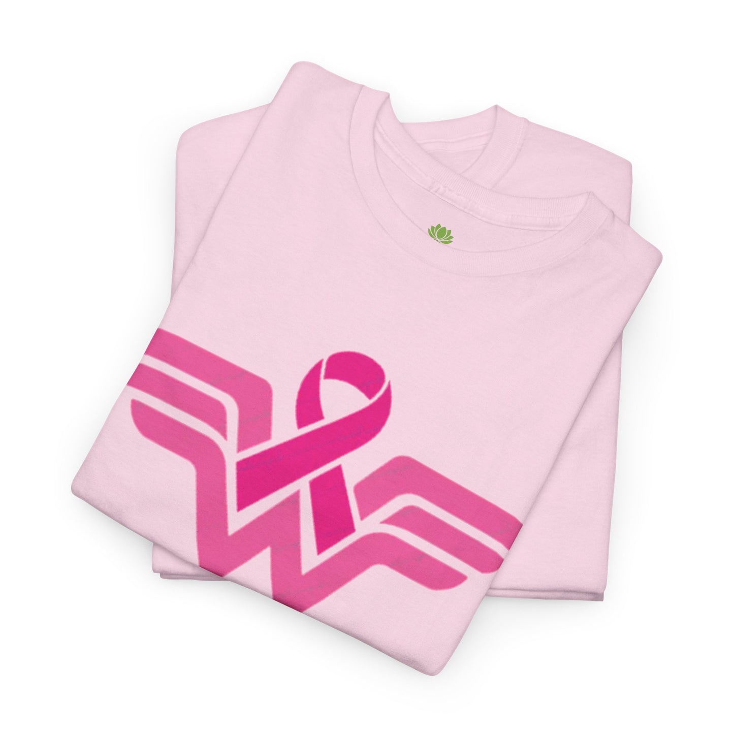 Pink Ribbon Wonder Woman Breast Cancer Awareness Unisex Cotton Tee