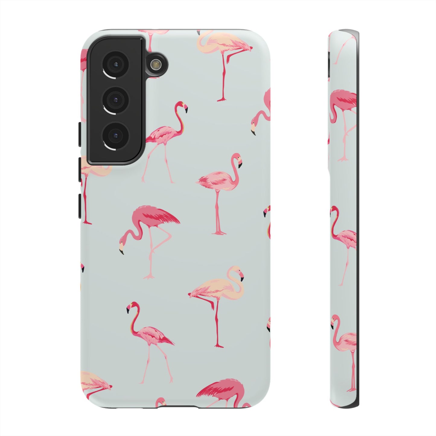 Stylish Flamingo, Summer Vibes Tough Phone Case for Samsung