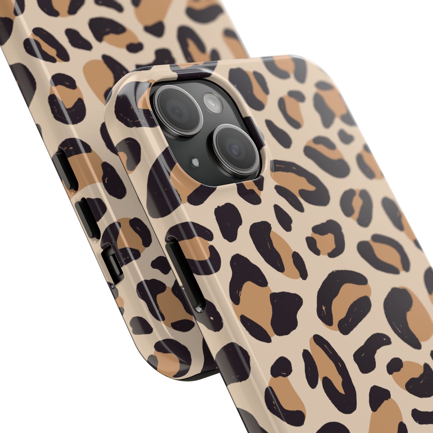 Stylish Leopard Print Tough Phone Cases