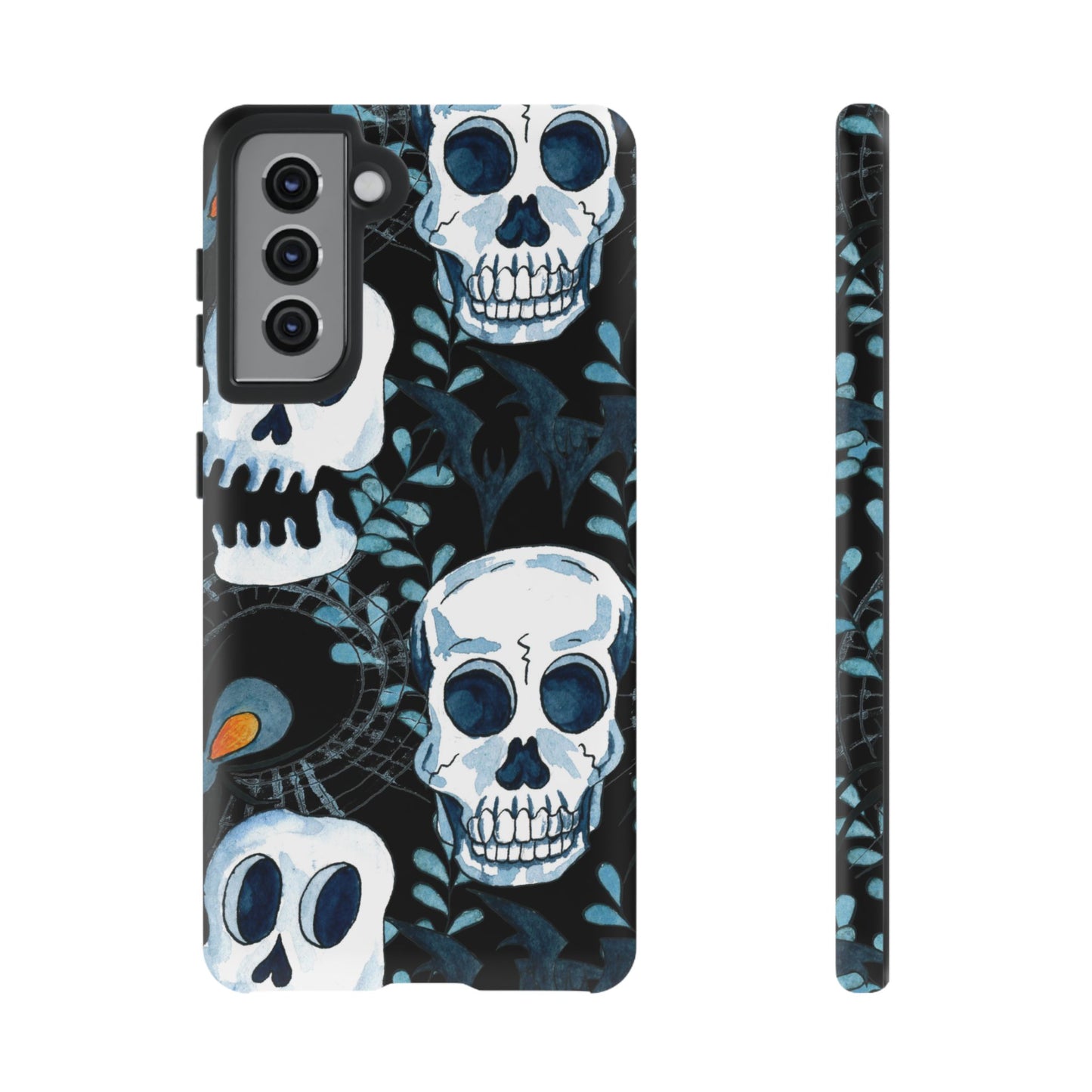 Skull Tough Cases - Halloween Samsung Phone Case - FREE Shipping