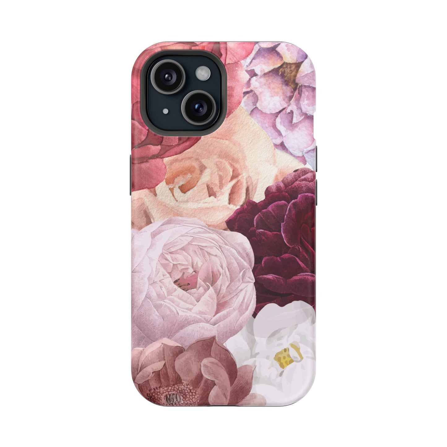Elegant Protection for Every Occasion Floral Tough Phone Case