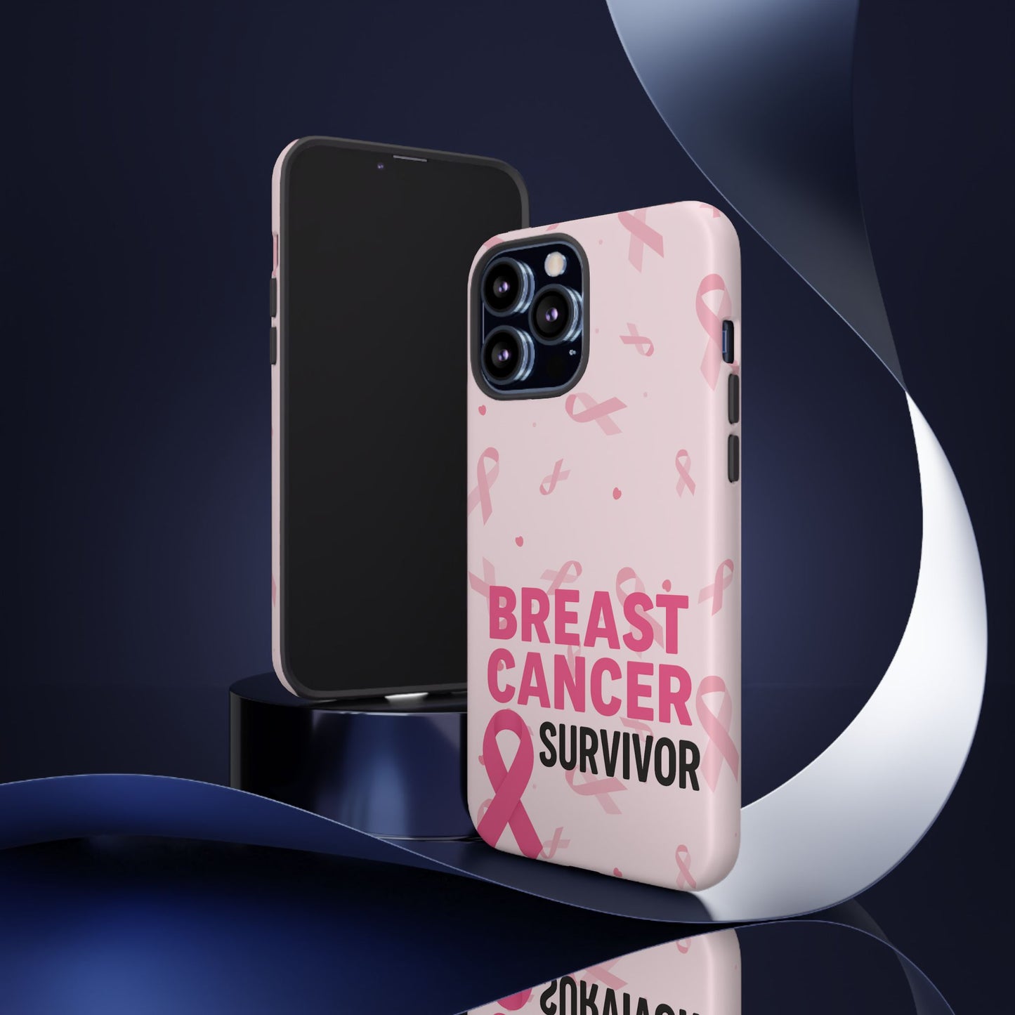 Breast Cancer Survivor Phone Case - Supportive Gift for Fighters, Fighters & Cherished Friends, Awareness Month Essentials