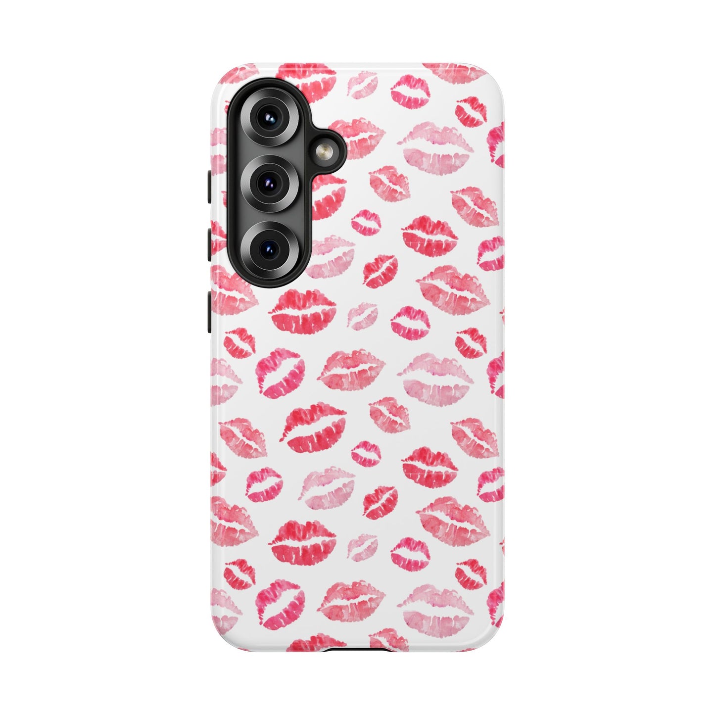 Kiss Pattern Tough Phone Cases, Cute, Unique for Samsung