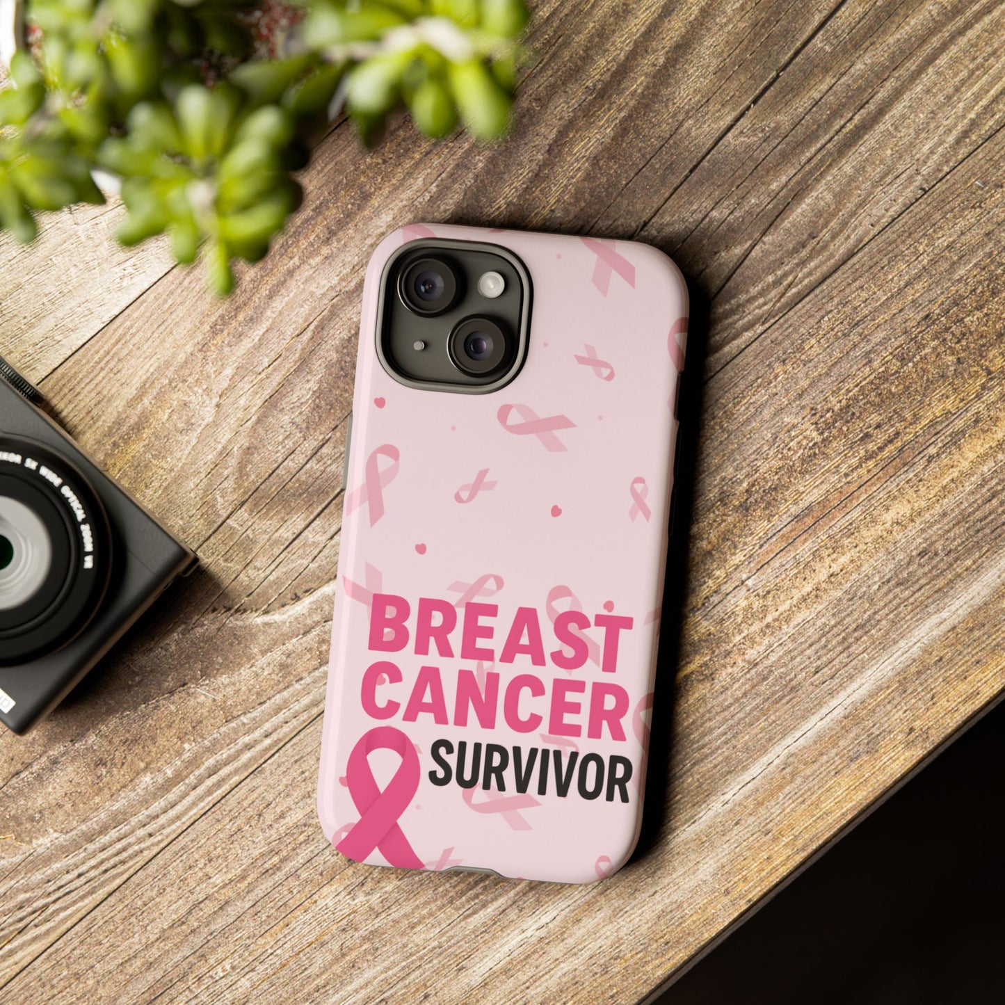 Breast Cancer Survivor Phone Case - Supportive Gift for Fighters, Fighters & Cherished Friends, Awareness Month Essentials