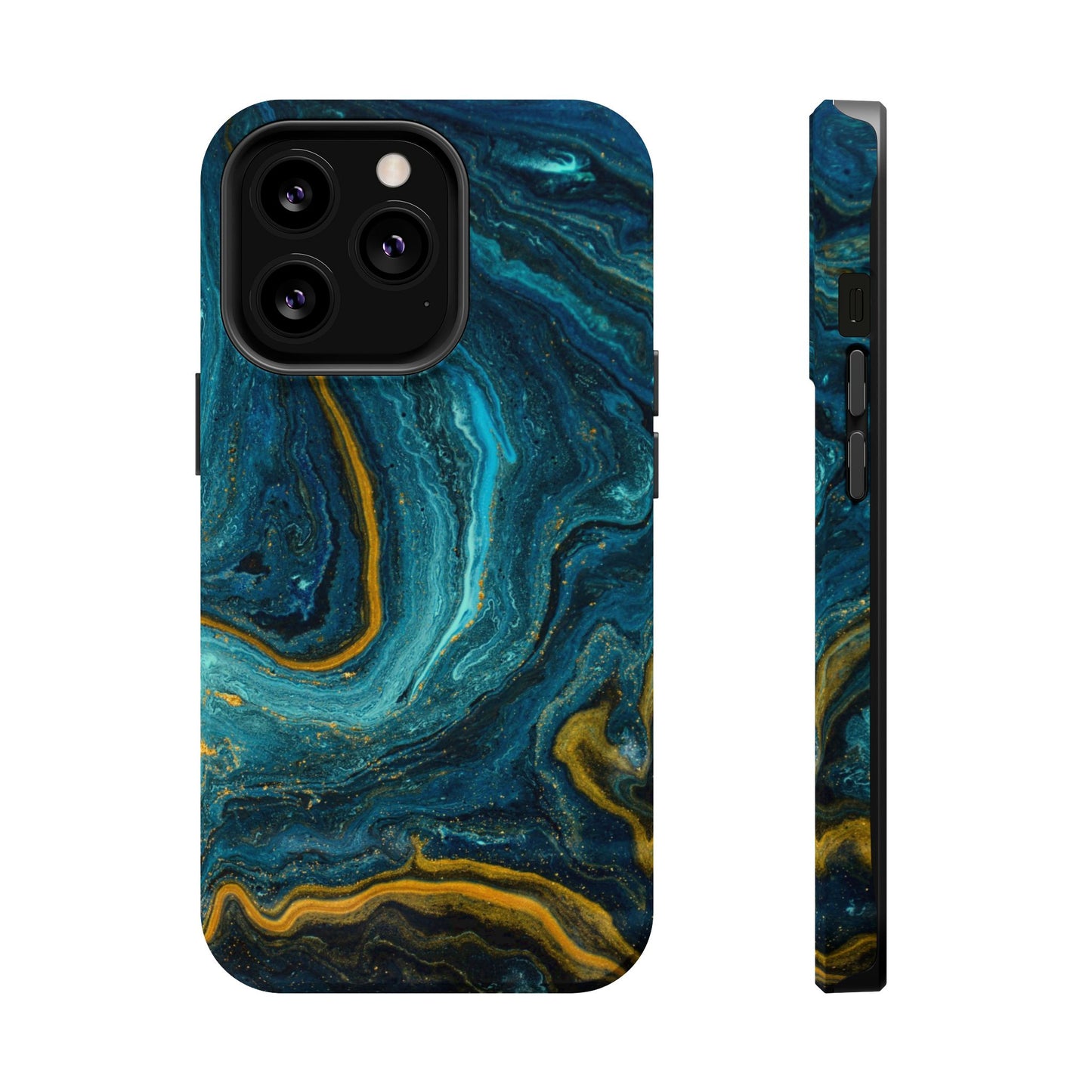 Marble Print MAGNETIC, Unique Tough Phone Case