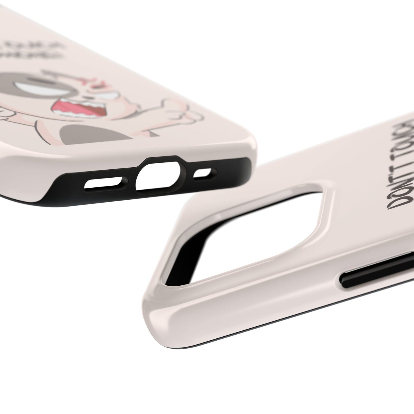 Funny Cat - Don't Touch My Phone! Tough Phone Case