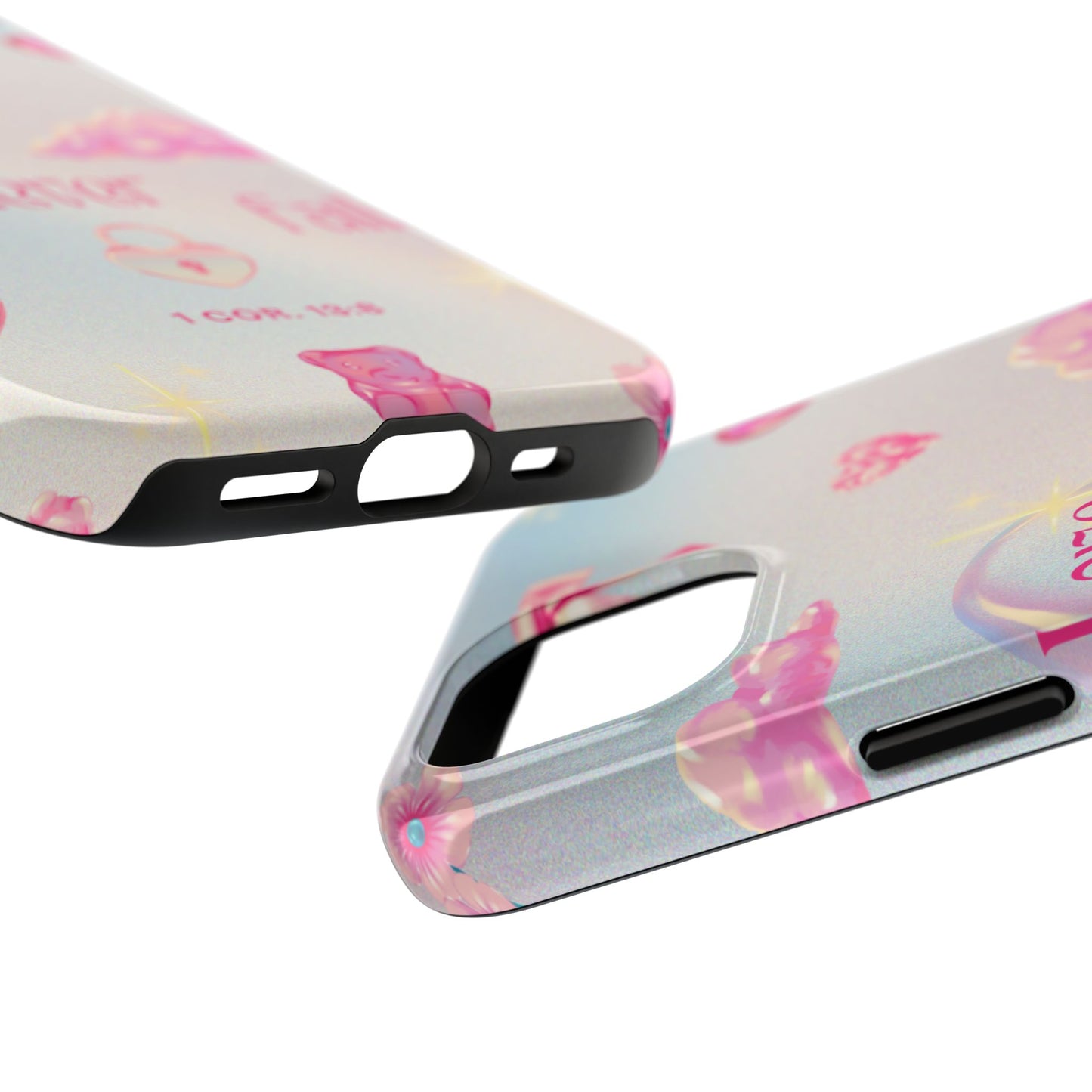 Love Never Fails Bible Verse Tough Phone Case