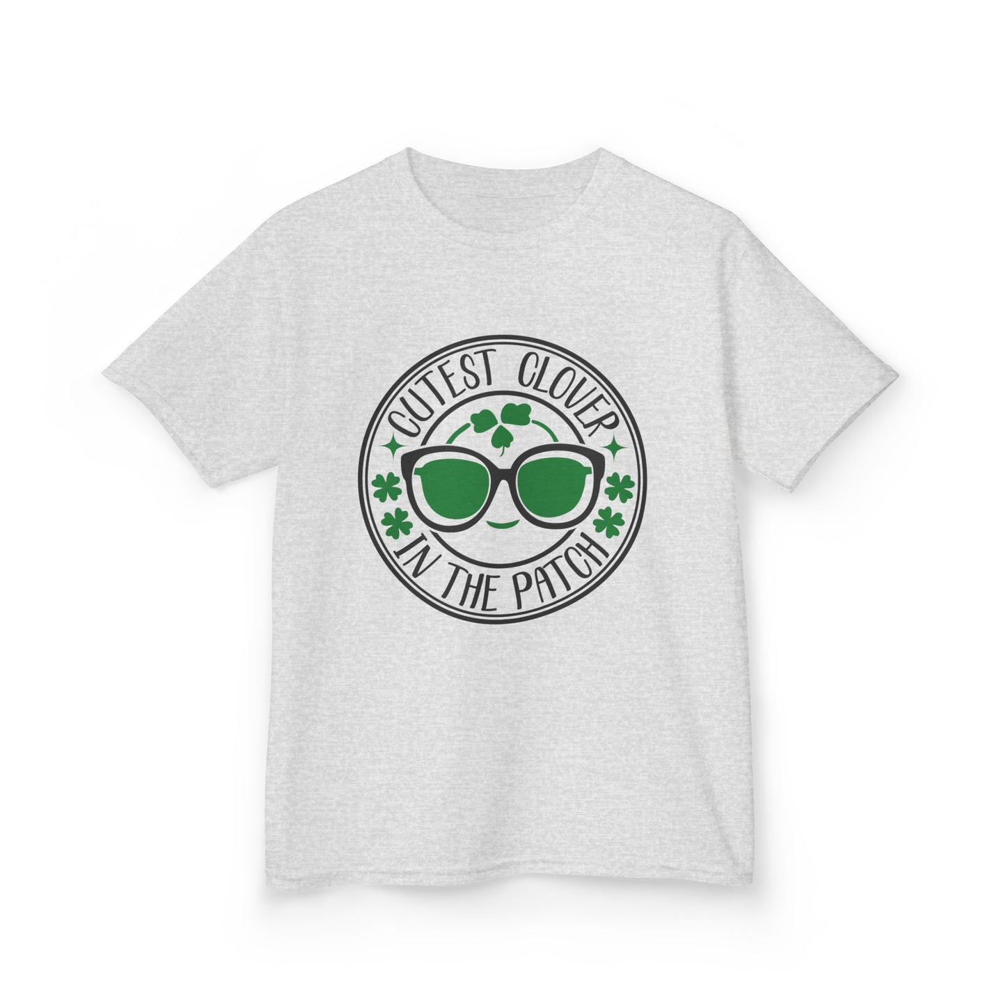 Cute Clover Kids Tee - "Cutest Clover in the Patch" St. Patrick's Day Shirt