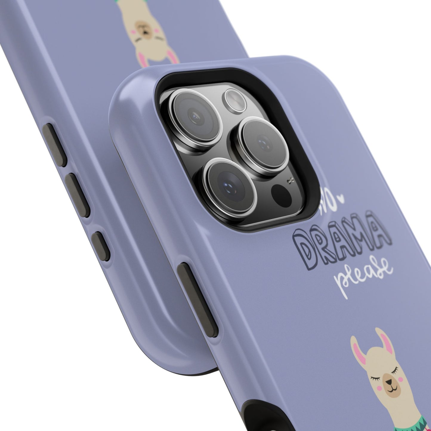 Cute Llama - No Drama MAGNETIC Tough Phone Case
