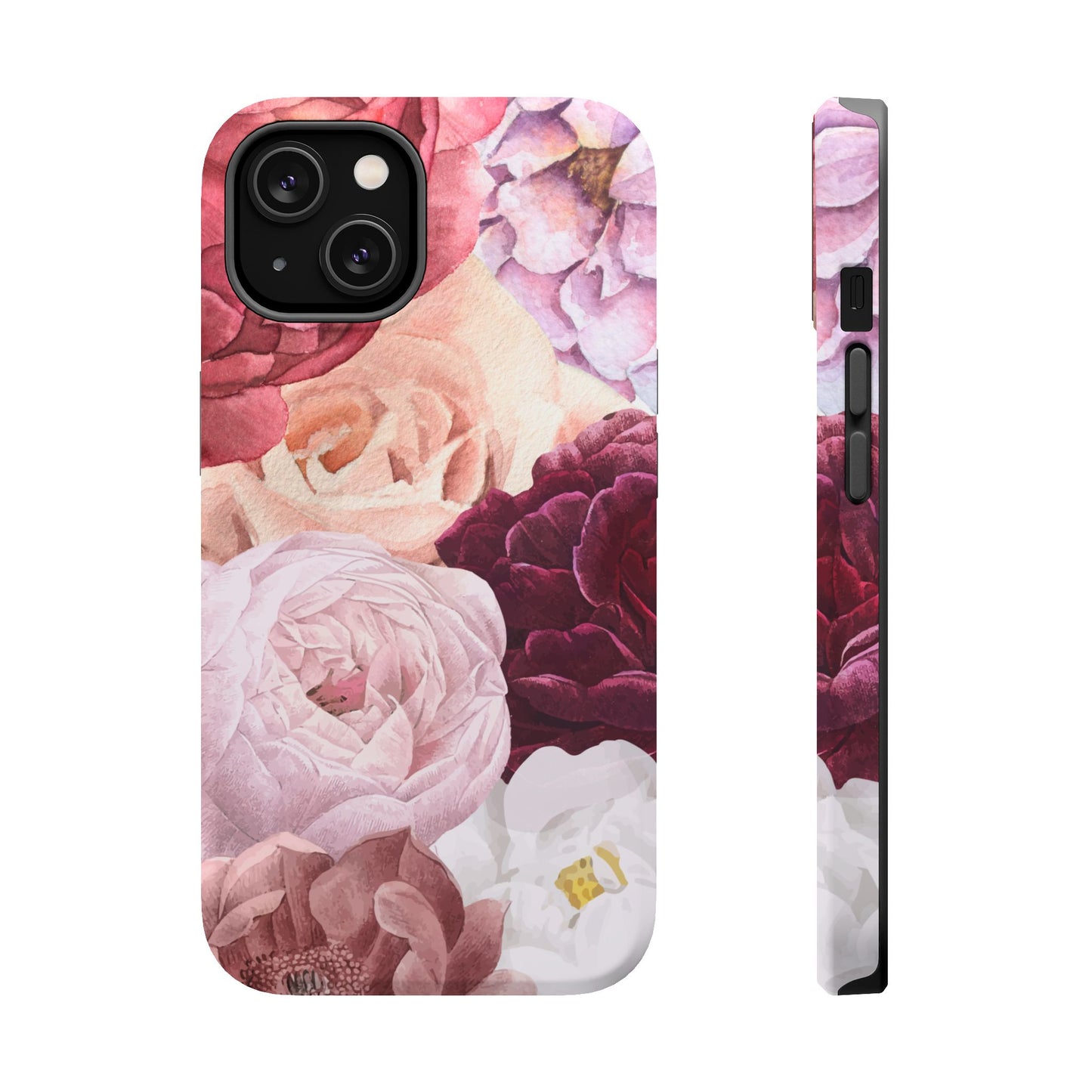 Elegant Protection for Every Occasion Floral Tough Phone Case