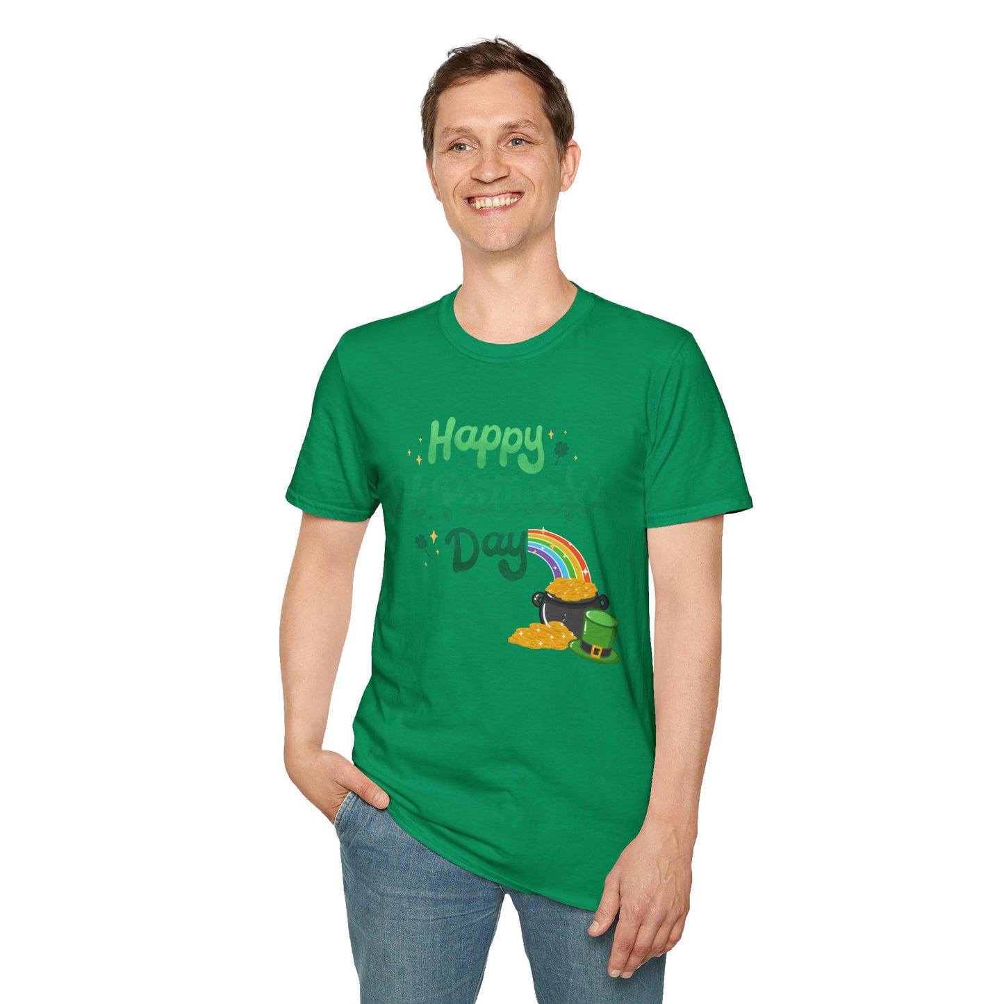 Happy St. Patrick's Day Unisex Softstyle T-Shirt