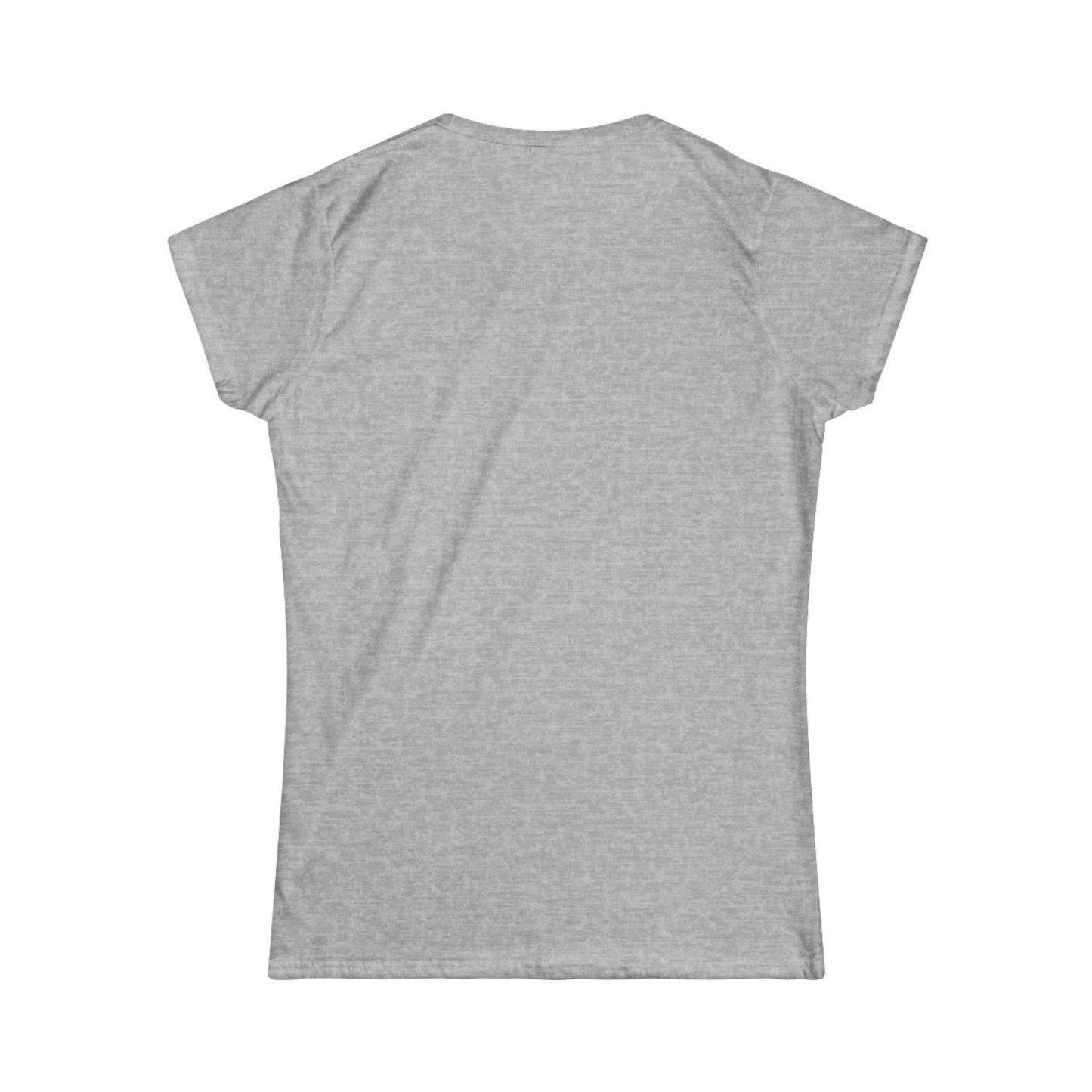Women's Inspirational Tee - Softstyle T-Shirt STRAIGHT OUT OF POLICE ACADEMY
