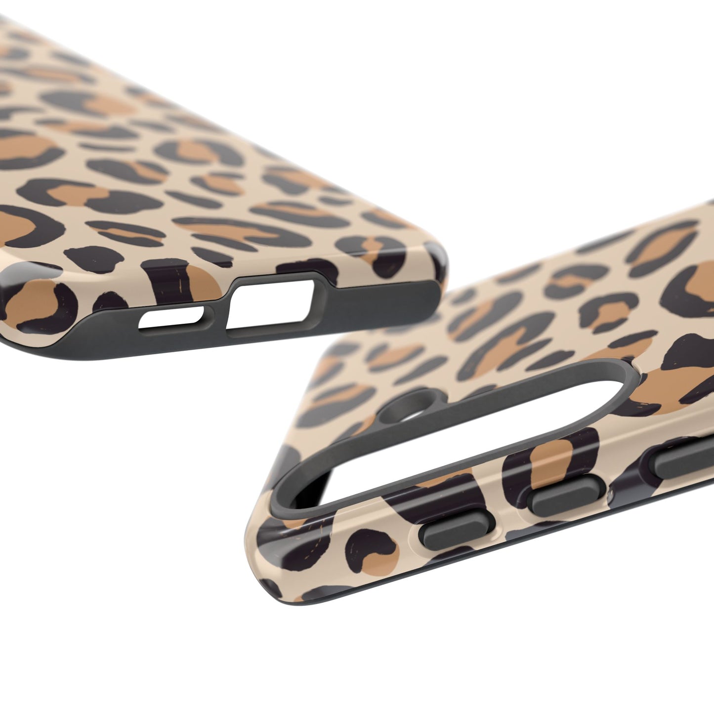 Leopard Print Tough Phone Case for Samsung