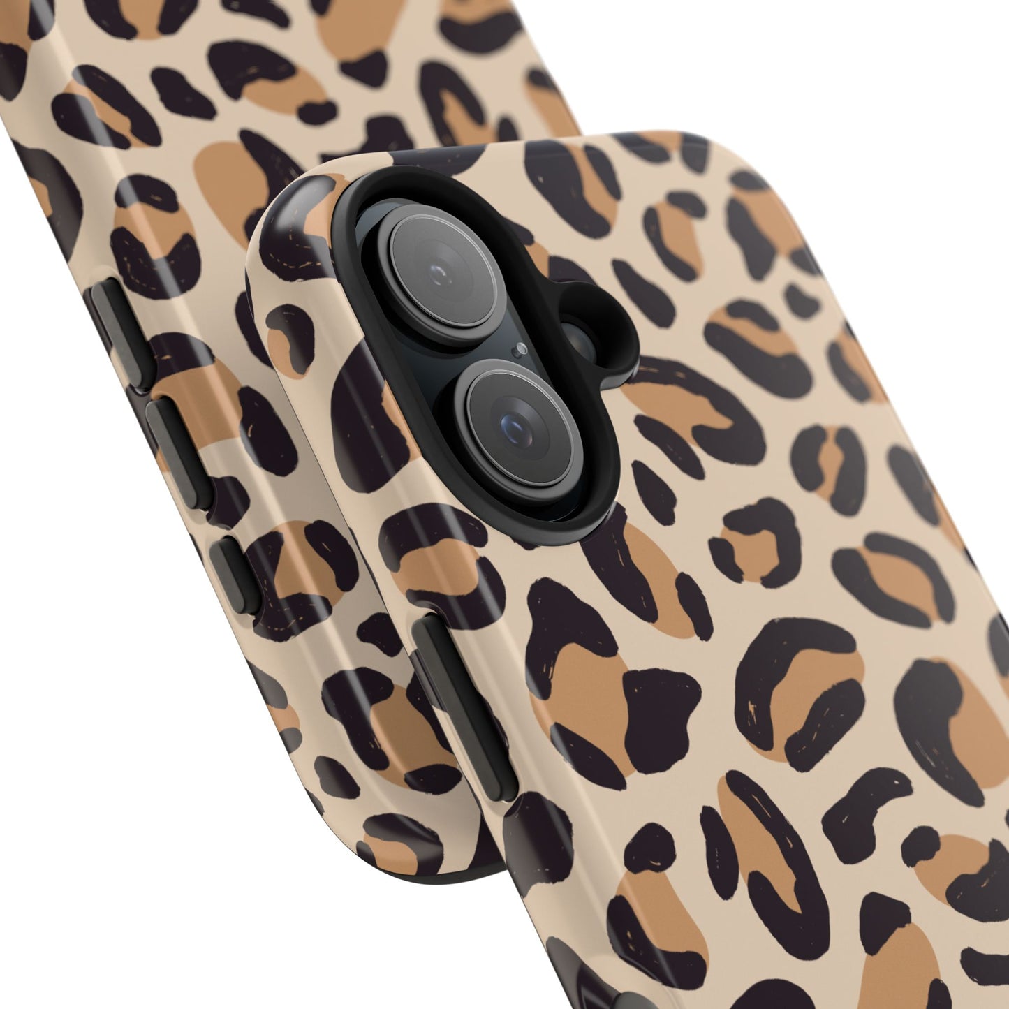 Stylish Leopard Print Tough Phone Cases