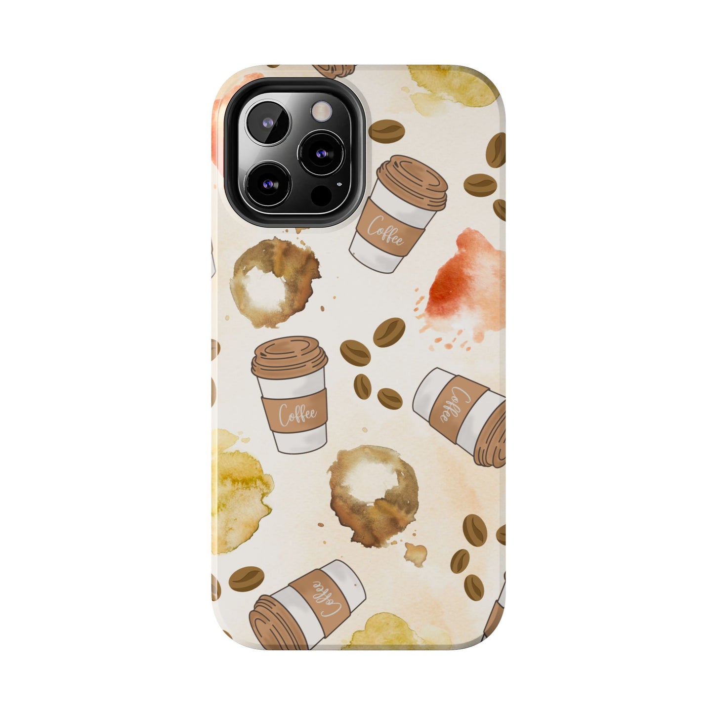 Cute, Trendy, Coffee Lover, Barista Tough Phone Cases for Iphone