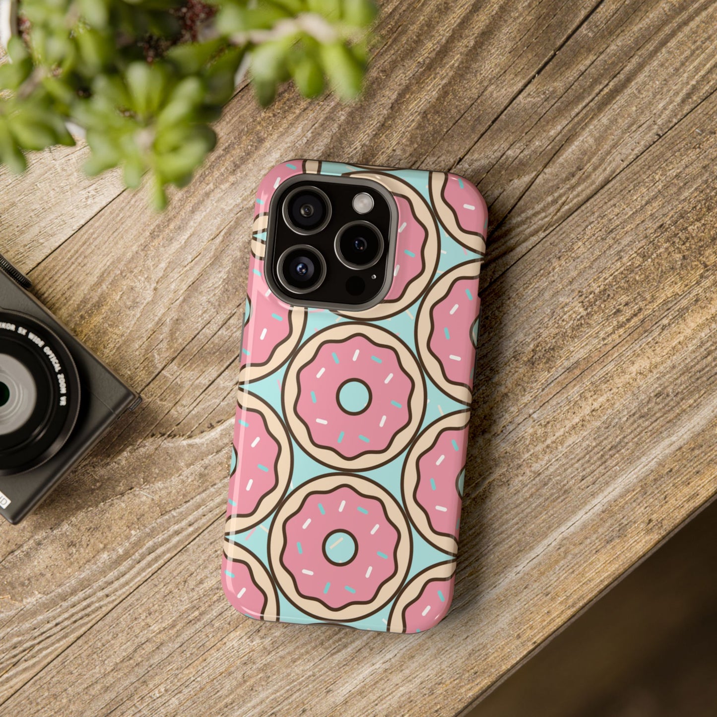 Colorful, Cute Donut MAGNETIC Phone Case for Iphone