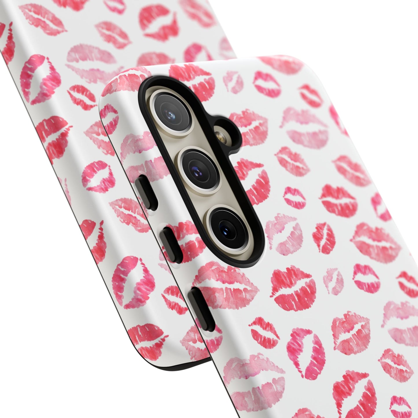 Kiss Pattern Tough Phone Cases, Cute, Unique for Samsung