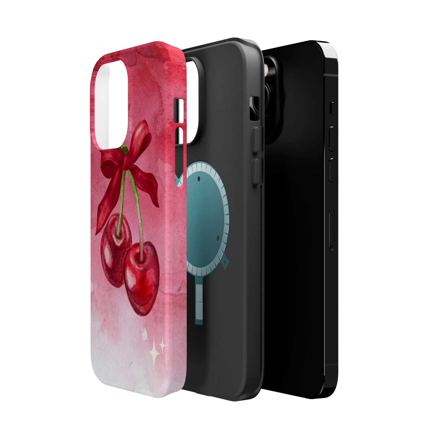 Chic Cherry Magnetic Tough Cases for iPhone