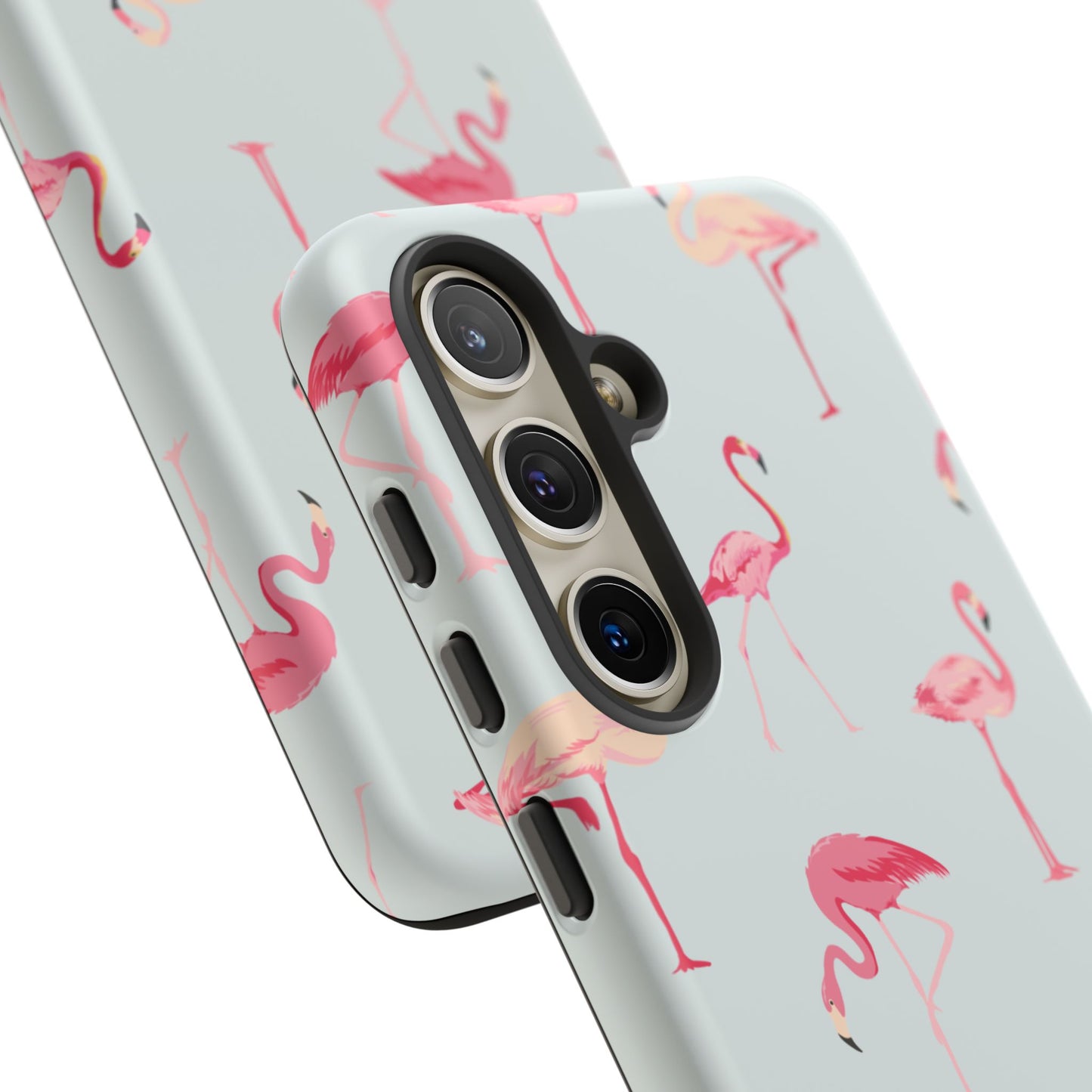 Stylish Flamingo, Summer Vibes Tough Phone Case for Samsung