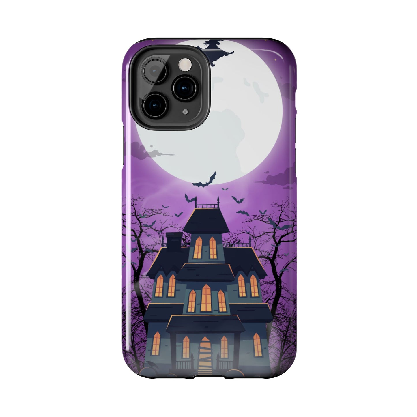 Halloween Haunted, Spooky House, Witchy Vibe Phone Case for Iphone
