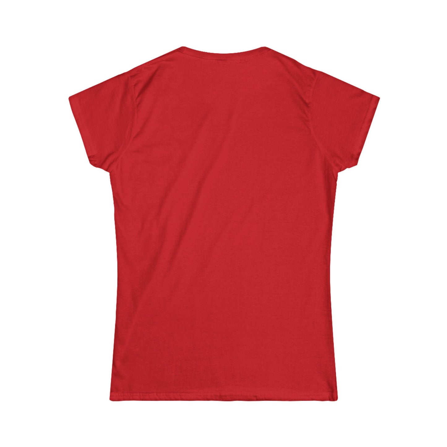 Women's Inspirational Tee - Softstyle T-Shirt STRAIGHT OUT OF POLICE ACADEMY