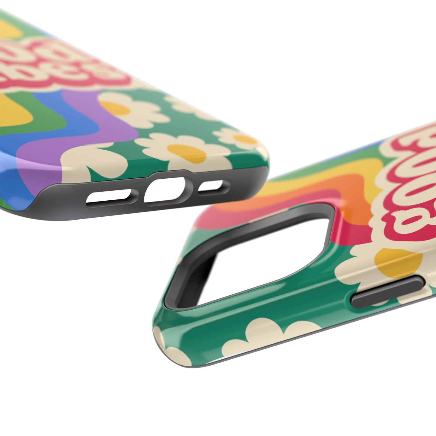Good Vibes MAGNETIC Tough Phone Cases, Colorful, Cheerful Phone Protection, Gifts for Friends