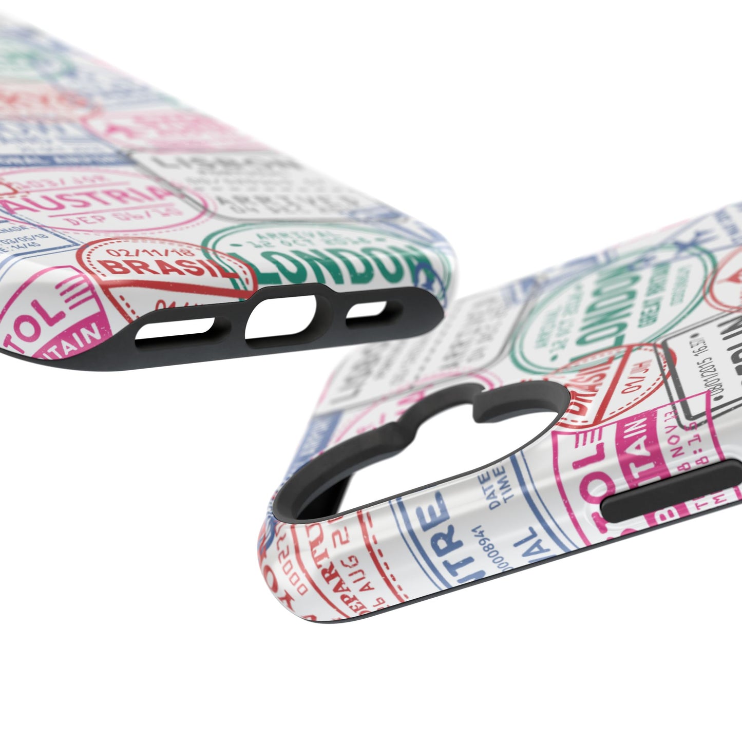 Travel-Inspired, Passport, Travelers, Adventure Stamp, Unique MAGNETIC Phone Case