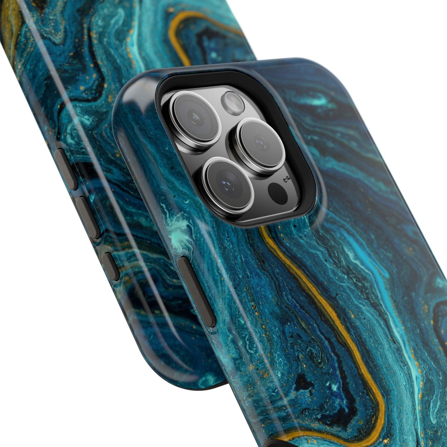 Marble Print MAGNETIC, Unique Tough Phone Case