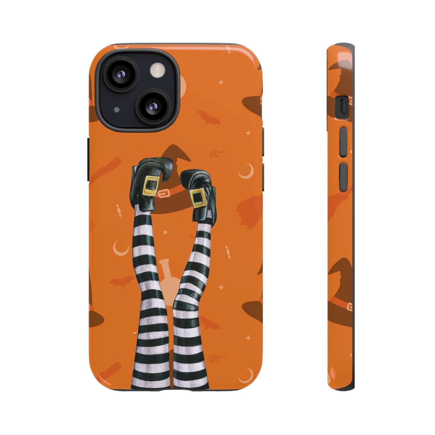 Halloween Phone Case, Spooky Design, Witch Legs for Iphone